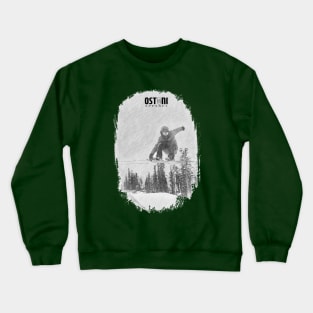 Ostuni Snowboarding Crewneck Sweatshirt